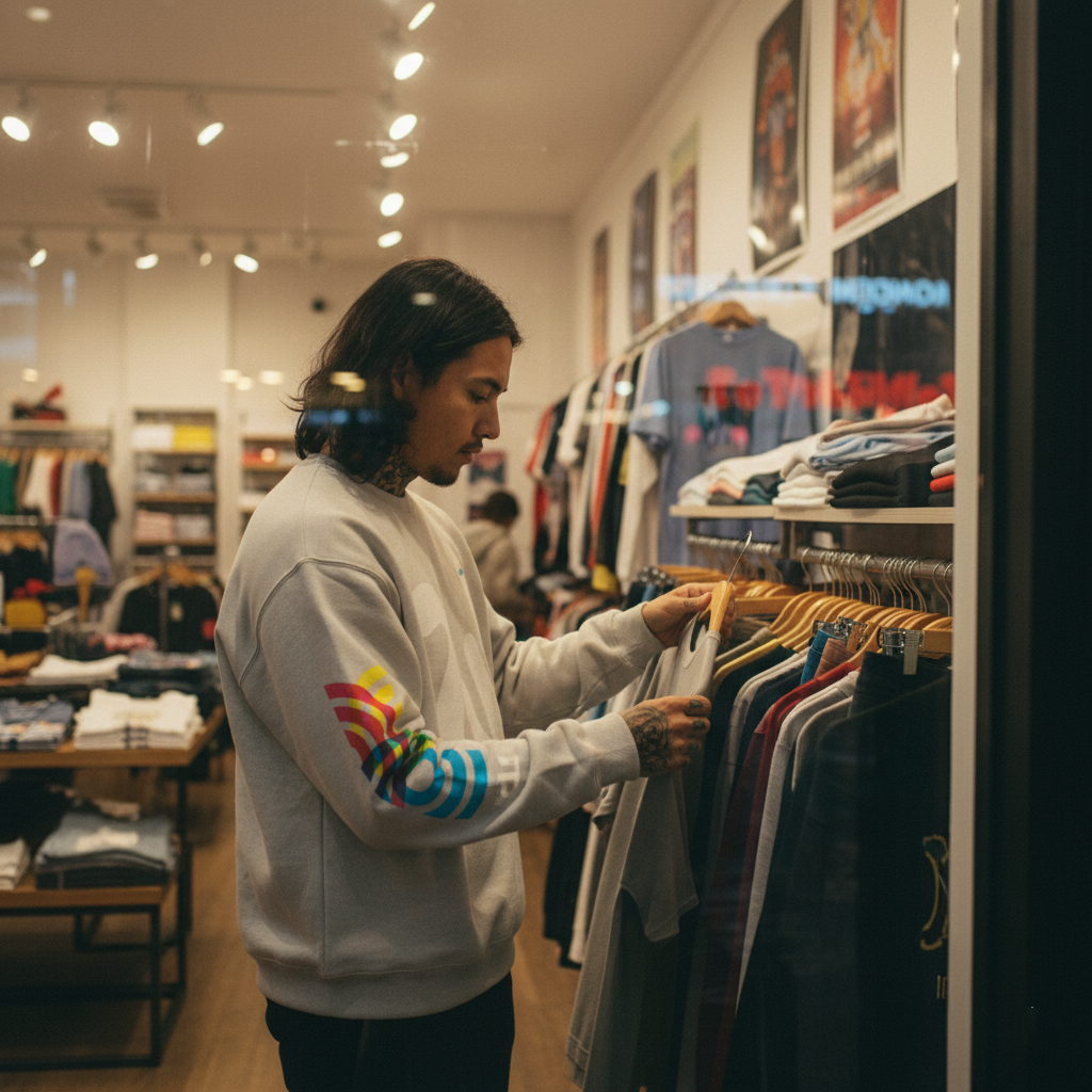 1986 issue - Heather Gray Oversized Sweatshirt