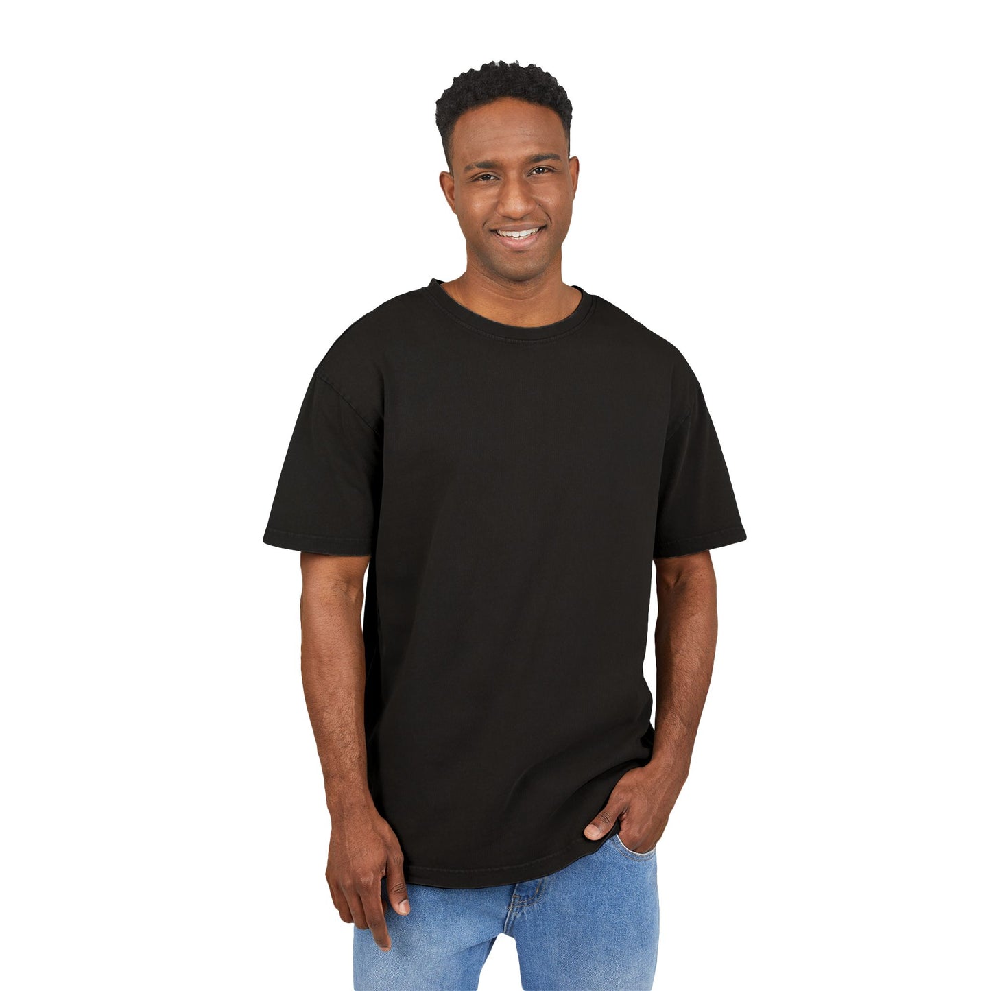 Men's Acid Washed Heavy Oversize Tee