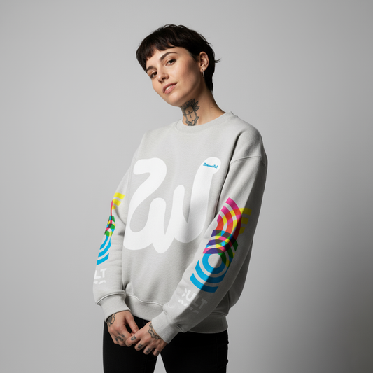 1986 issue - Heather Gray Oversized Sweatshirt