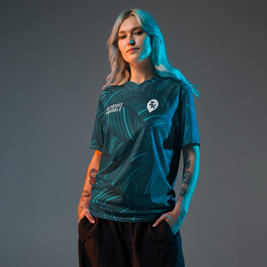 Recycled unisex sports jersey