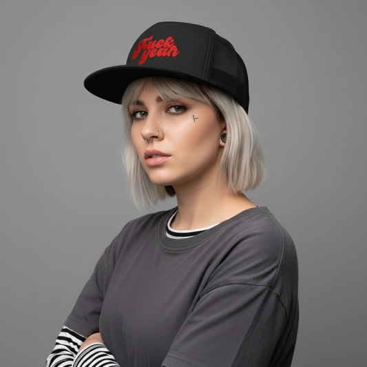 Fuck Yeah Trucker Cap