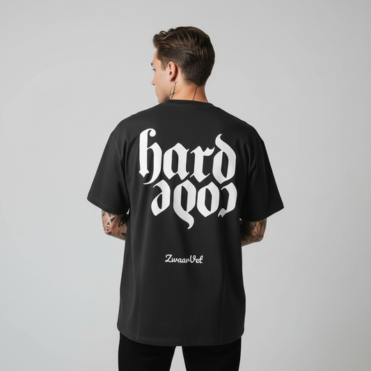 HardCode - Boxy Black Tee