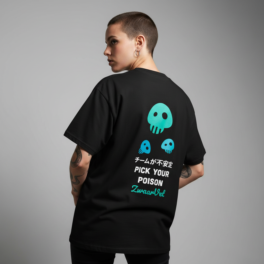 Pick Your Poison - Ultra Heavy Oversized Tee